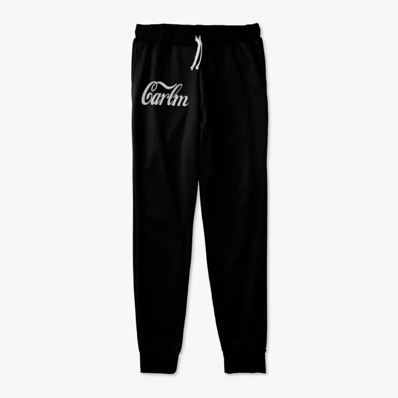 Black joggers.